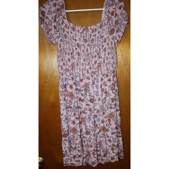 Art Class Girls Stretch Flower Dress Size XXLarge 18 - Picture 3 of 8
